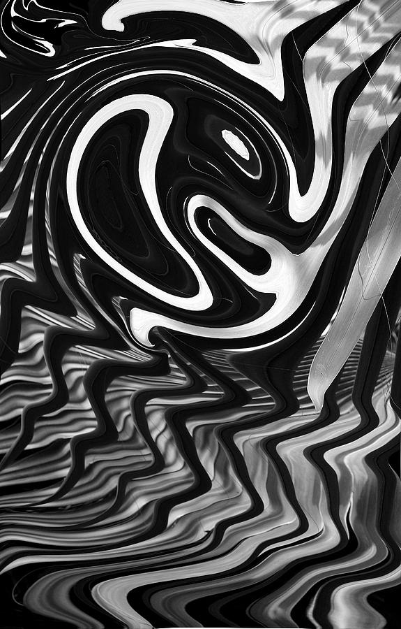Abstract Photograph - Pacman by John Bartosik