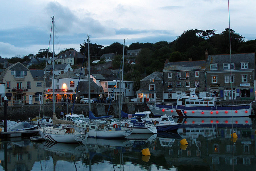Padstow harbour in the evening 2 Photograph by Rod Jones