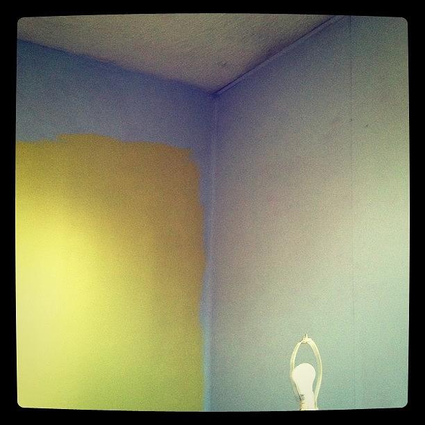 Wall Photograph - #paint #light #wall by Allison Faulkner