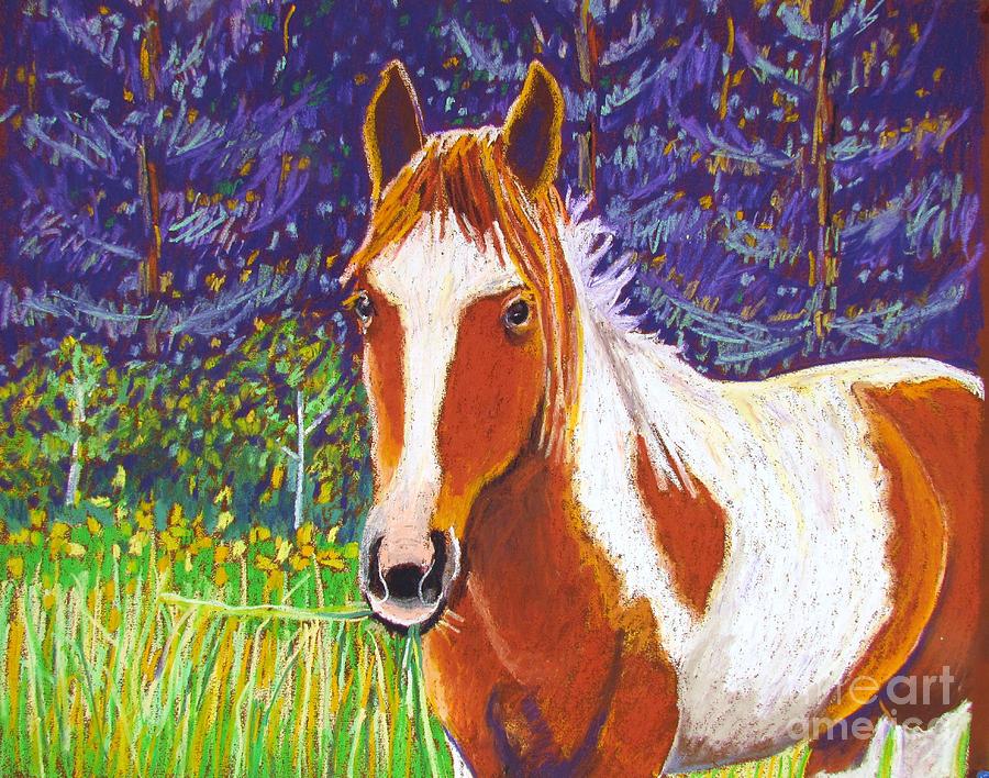Horse Pastel - Paintchip by Harriet Peck Taylor