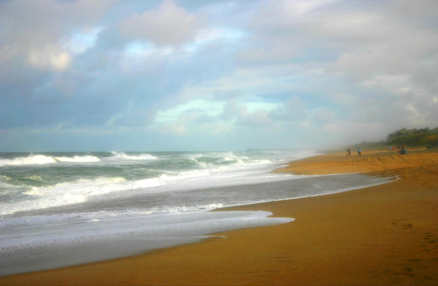 Painted Beach Photograph by Cindy Haggerty