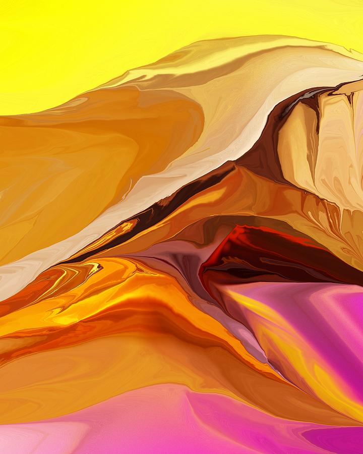 Painted Desert 012612 Digital Art by David Lane