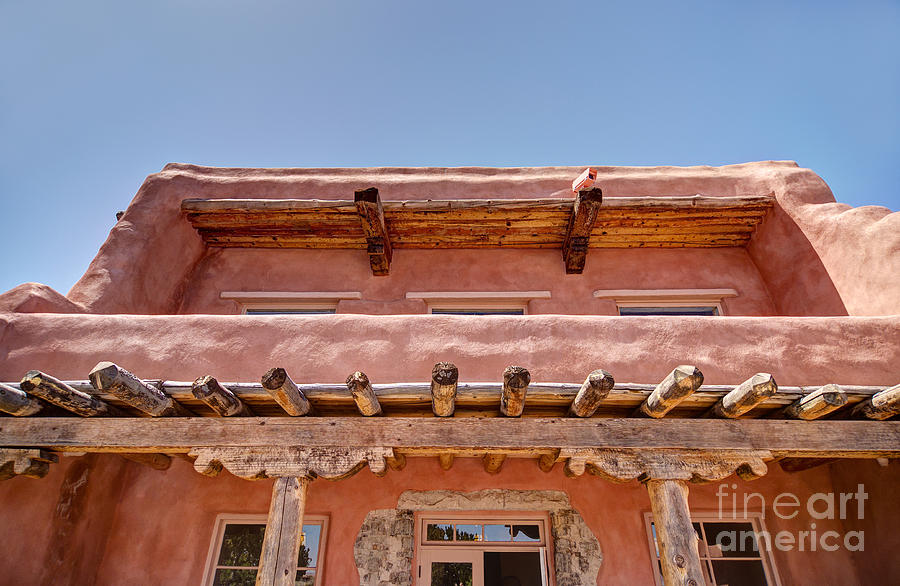 Painted Desert Inn Architecture I Photograph by Bob and Nancy Kendrick