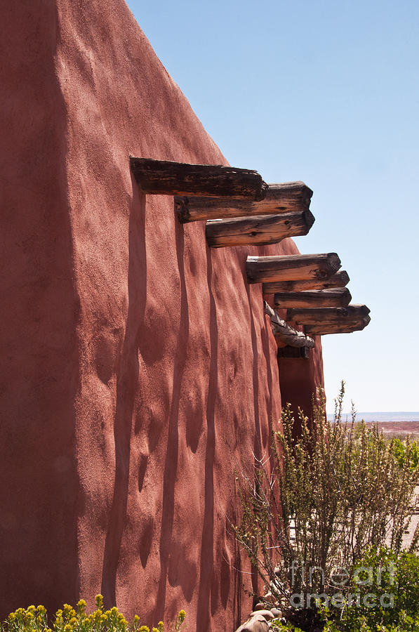 Painted Desert Inn Architecture V Photograph by Bob and Nancy Kendrick