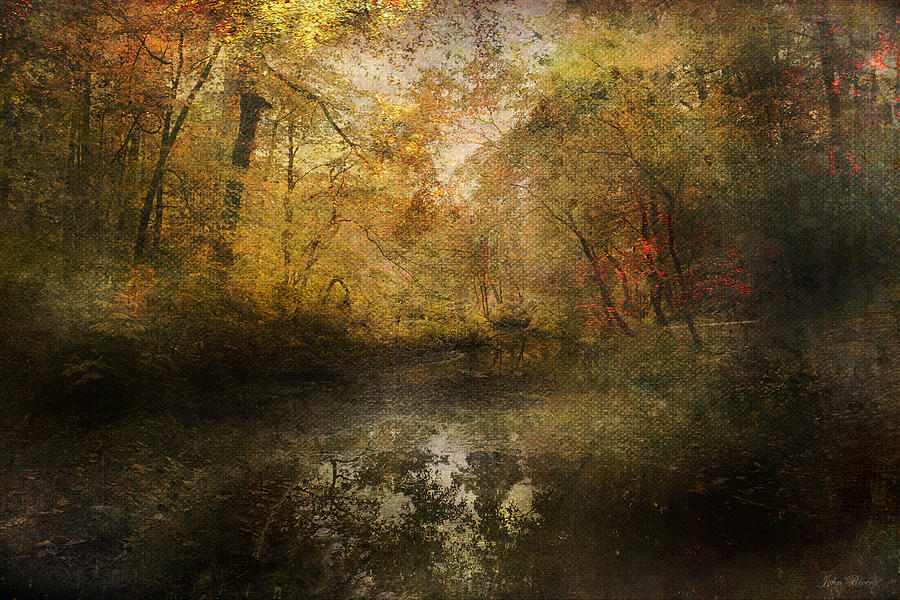 Painting Autumn Photograph by John Rivera