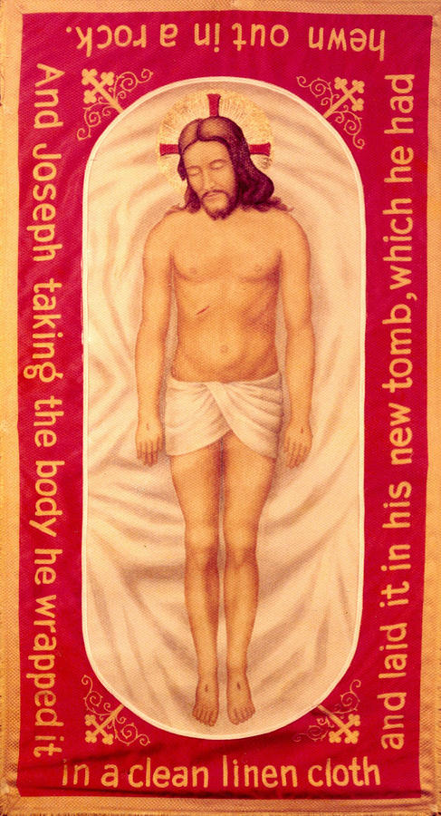 Painting of Christ by artist Louis Jackovich Painting by Liz Viztes
