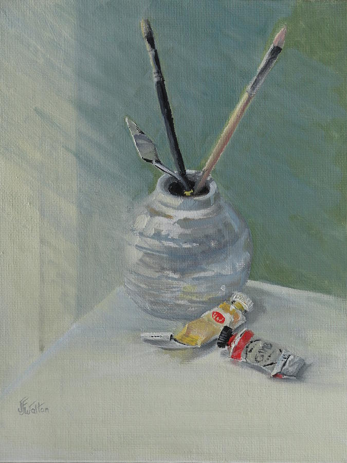 Painting Tools Painting by Judy Fischer Walton