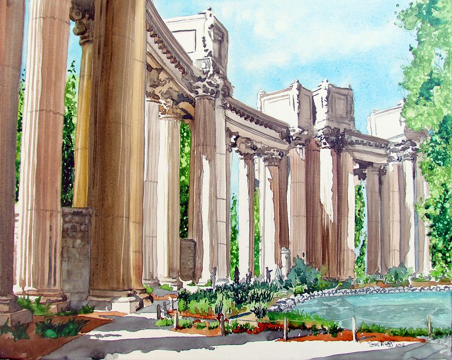 Palace of Fine Arts Painting by Tom Riggs