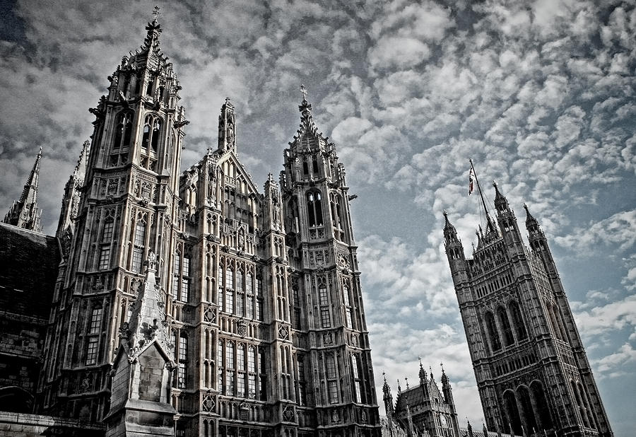Westminster Photograph - Palace of Westminster by Heather Applegate