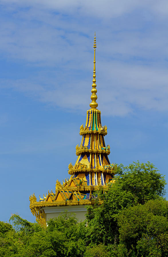 Palace spire Photograph by David Freuthal