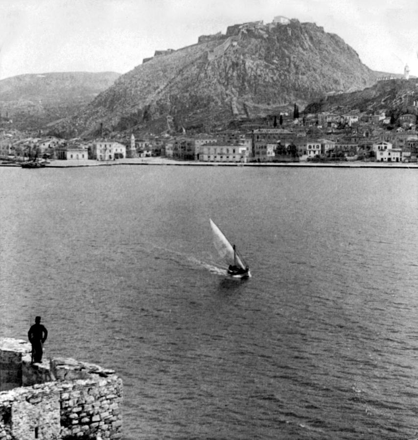 Palamidi Fortress - Greece - c 1907 Photograph by International  Images