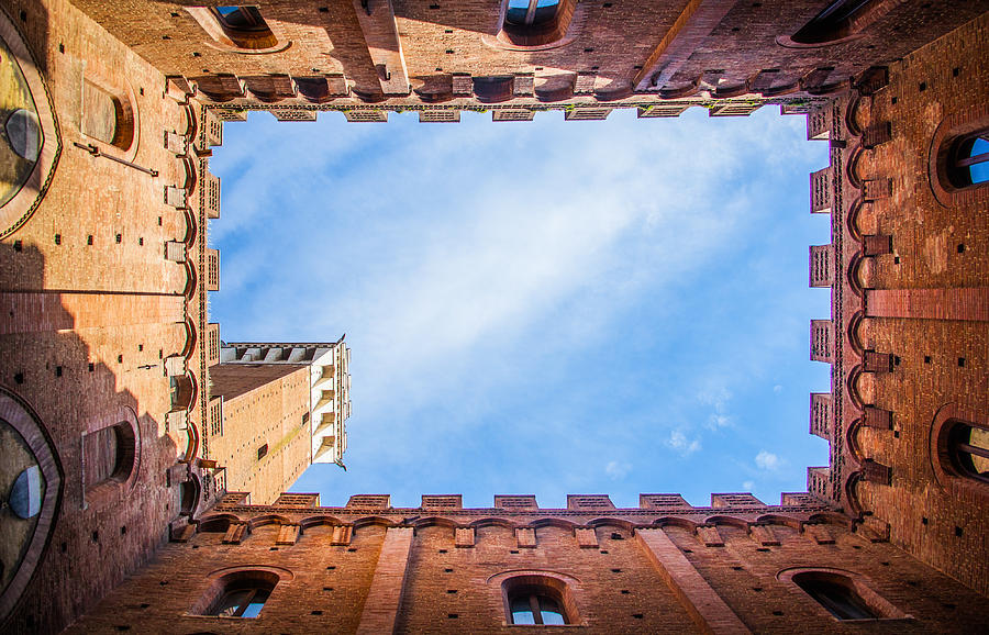 Palazzo Pubblico Photograph by Ralf Kaiser