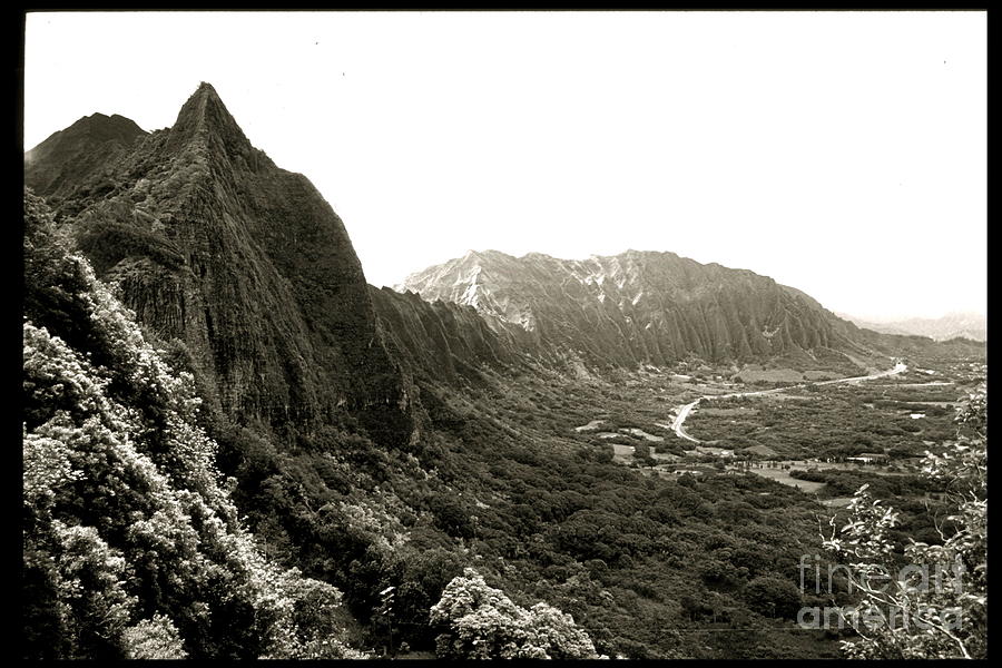 Pali Lookout Photograph by Mark Gilman