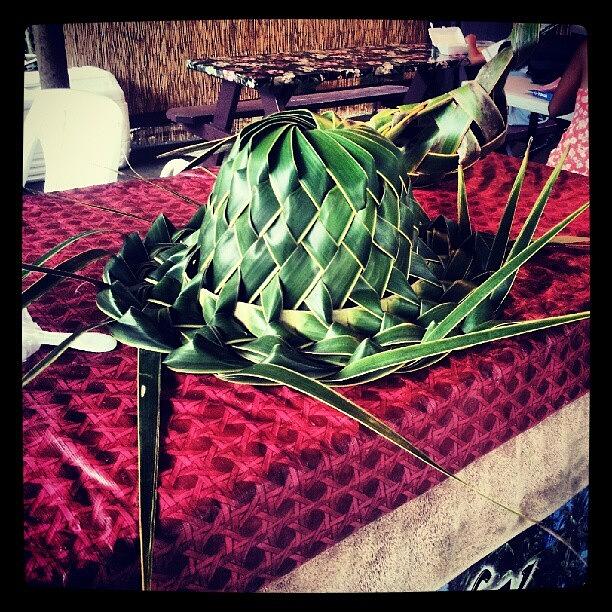 Palm Leaf Hat.... #roadtohana Photograph by A Silva