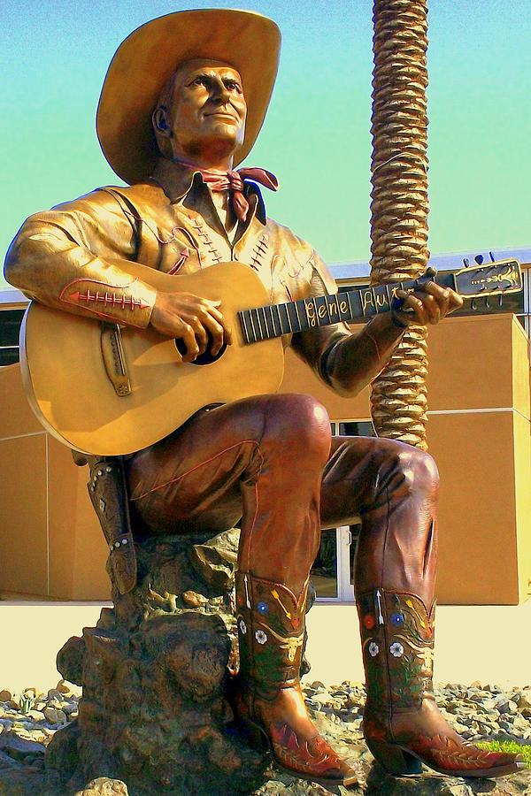 Celebrity Photograph - Palm Springs Gene Autry 2 by Randall Weidner