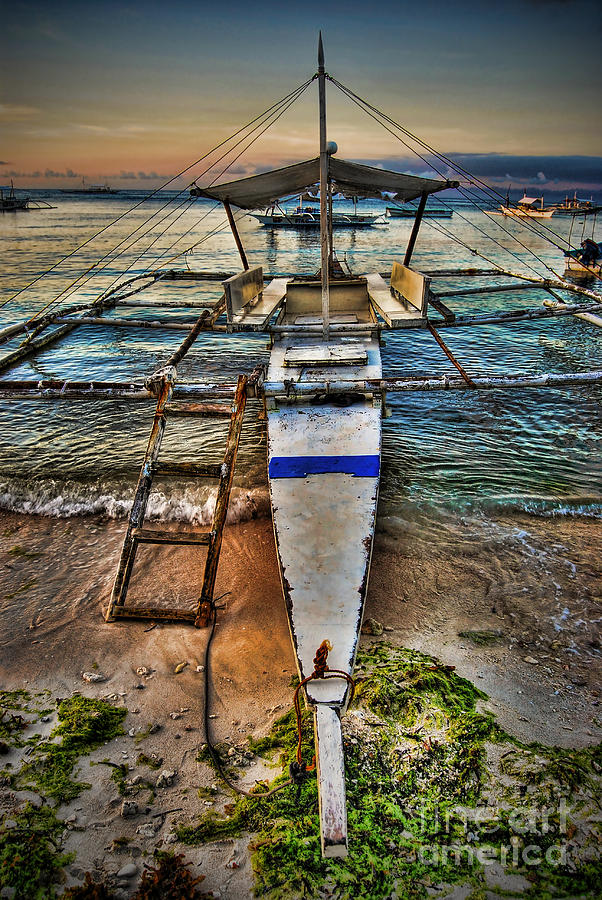 Panglao Island Boat Photograph by Yhun Suarez