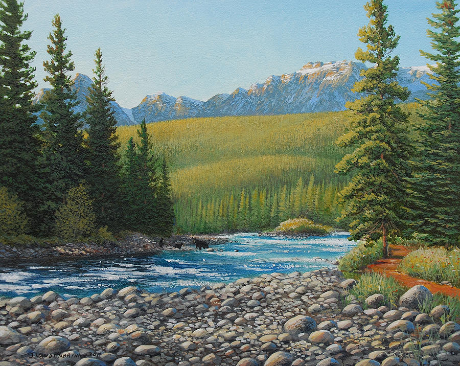 Panorama Ridge Painting by Jake Vandenbrink