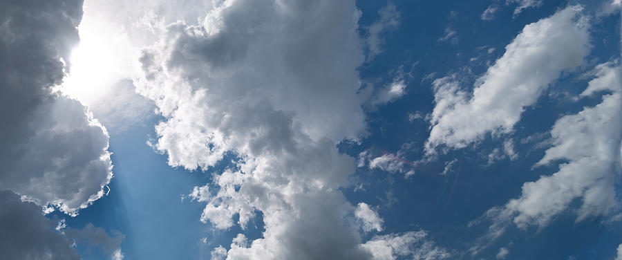 Panoramic Clouds Number 1o Photograph by Steve Gadomski - Fine Art America