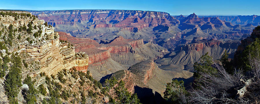Panoramic Grand Canyon Photograph by Sheila Kay McIntyre