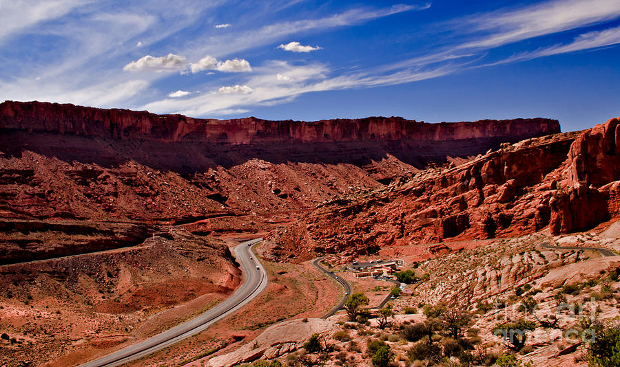 Arches National Park Photograph - Panoramic View                                                       by Robert Bales
