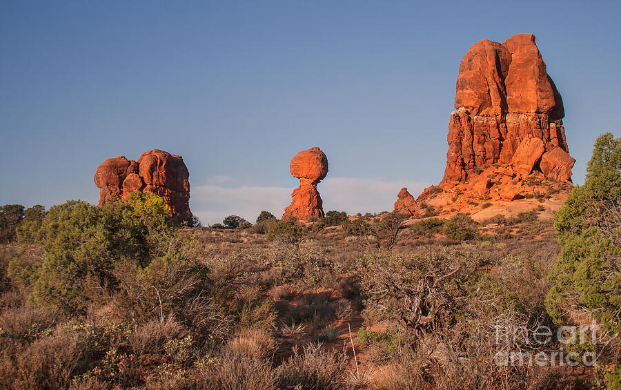Panoramic View of Balance Rock                                                       Photograph by Robert Bales