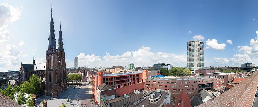 Panoramic view of Eindhoven Photograph by Semmick Photo
