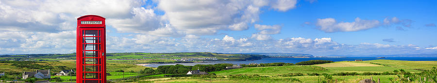 Panoramic view of Portballintrae Photograph by Semmick Photo