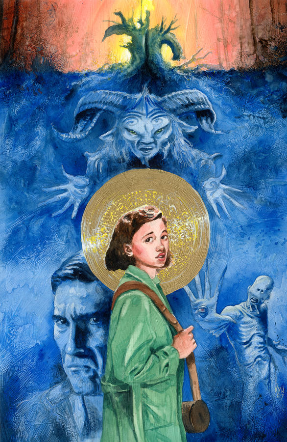 Movie Painting - Pans Labyrinth by Ken Meyer jr