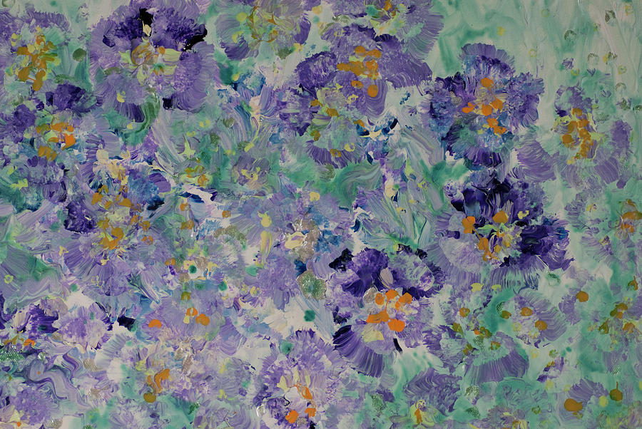 Pansy Fancy Painting  Painting by Don Wright
