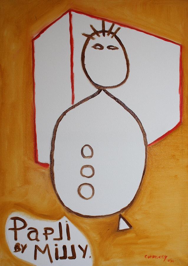 Papli by Milly Painting by Roger Cummiskey
