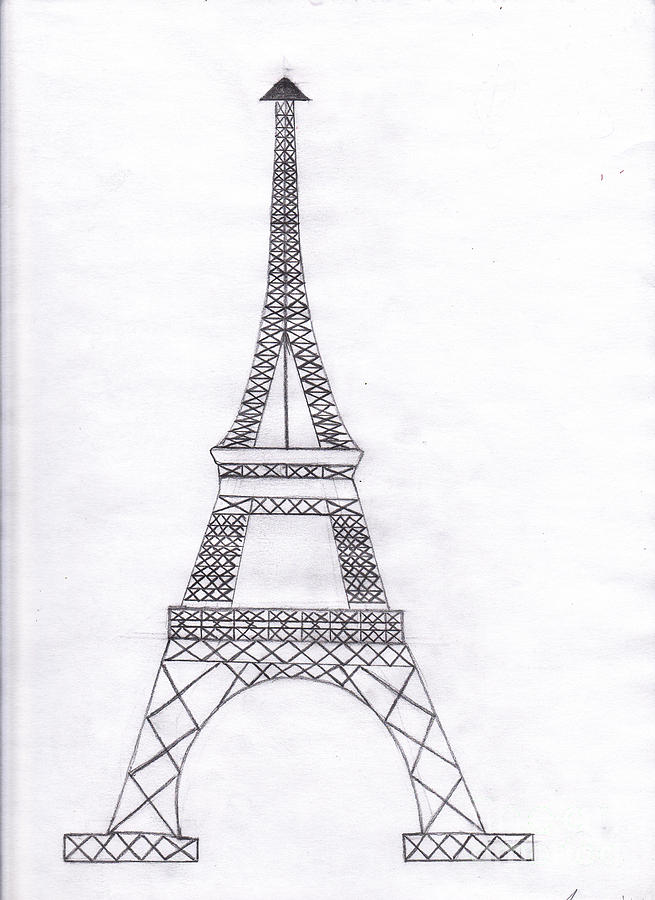 Paris Drawing by Antonio Makaivelli - Fine Art America