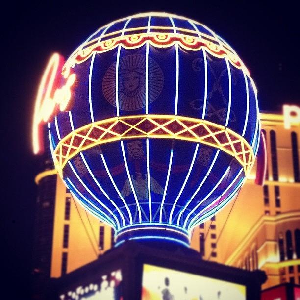 Paris Balloon Las Vegas Photograph by Chris Skalsky