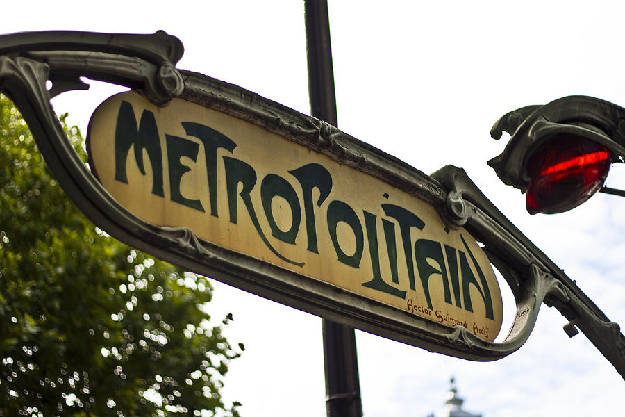 Paris by Metro Photograph by Georgia Clare