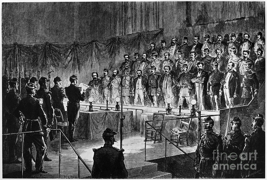 1871 Photograph - Paris Commune: Trial, 1871 by Granger