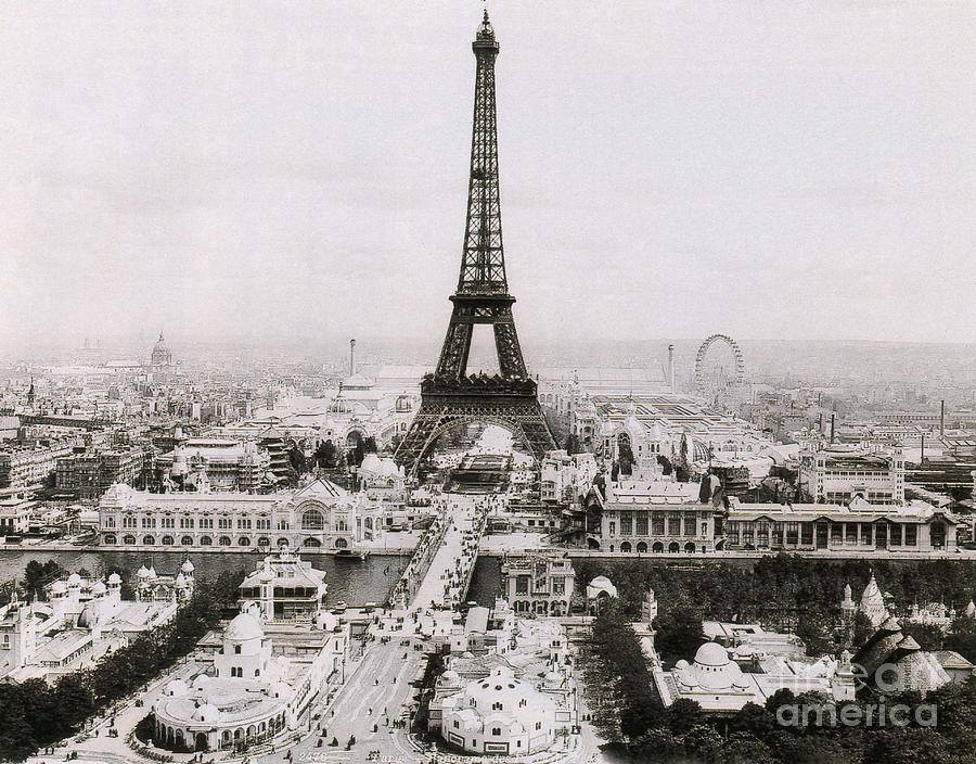 Paris Expo, 1900 Photograph by Photo Researchers