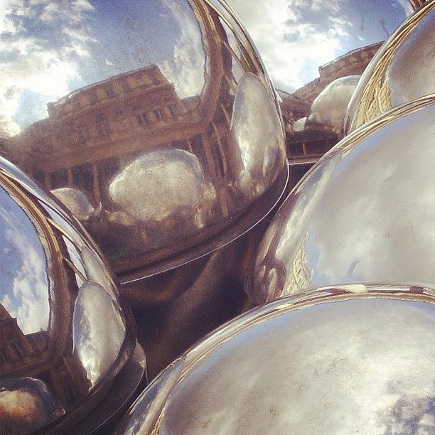 Ball Photograph - #paris #france #reflection #sculpture by Grace Shine