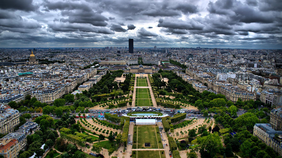 Paris from Above Photograph by Edward Myers