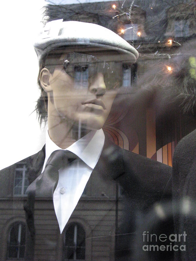 Paris High Fashion Male Mannequin Art  Photograph by Kathy Fornal