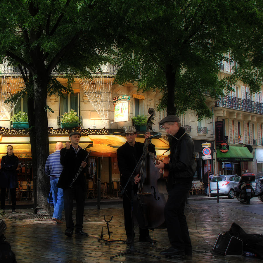 Paris Musicians Photograph