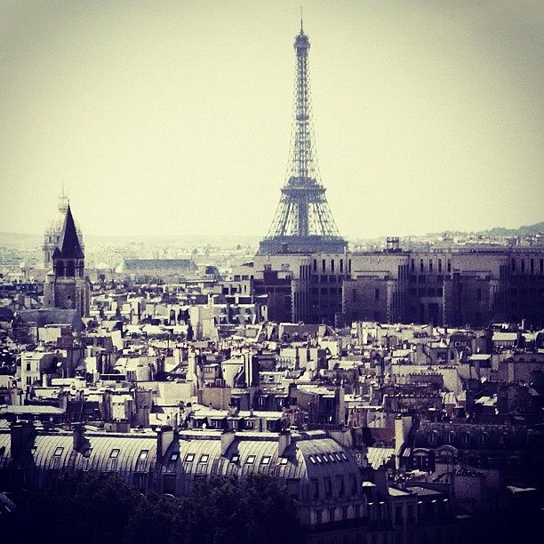 Paris Photograph - #paris, My Love. #eiffeltower #france by Jen Hernandez
