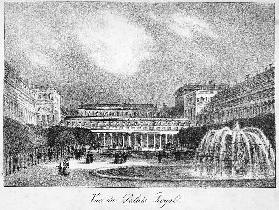 PARIS: PALAIS ROYAL, c1830 Photograph by Granger