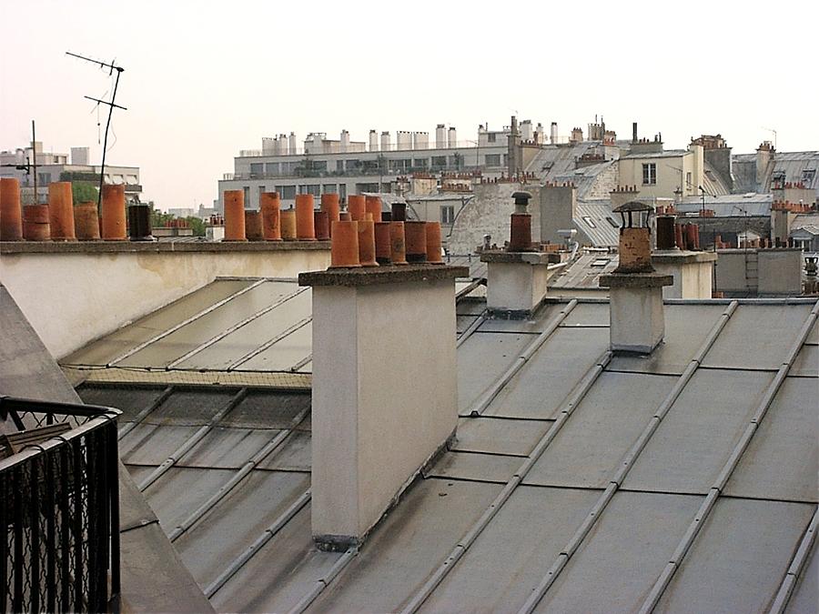 Paris Rooftop Photograph by Keith Stokes