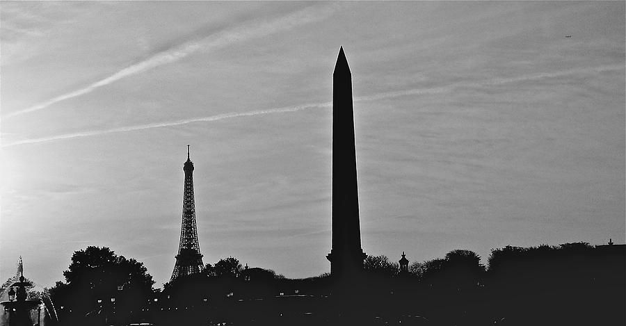 Paris Skyline Photograph by Eric Tressler
