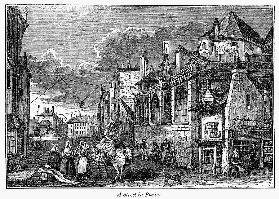 PARIS: STREET, 1830s Photograph by Granger