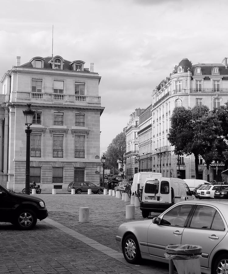 Paris Street Scene Photograph by Jenny Hudson