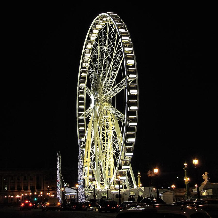 Parisian Night Photograph by Marianna Mills