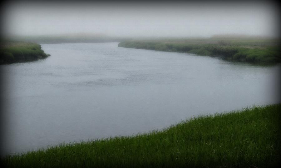 Plum Island Photograph - Parker River NWR in Fog 1 by Gregory Strong