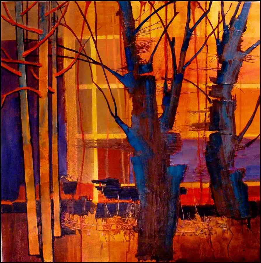 Parkview 3 Painting by Carol Nelson