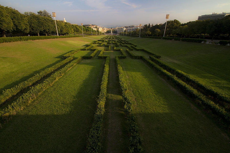 Parque Eduardo VII in Lisbon Photograph by Sven Brogren