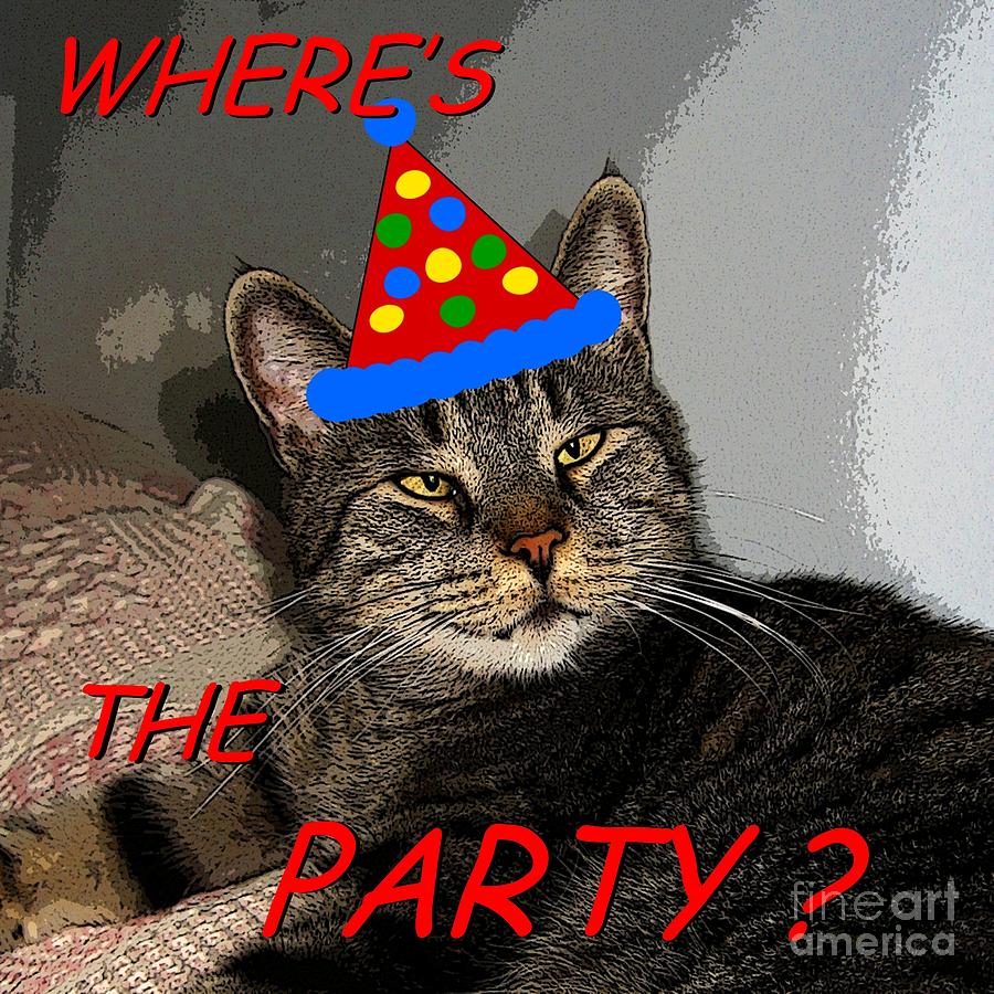 Party Animal Digital Art by Dale   Ford